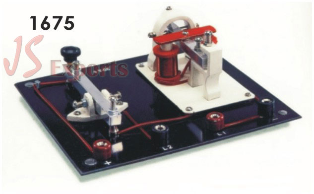 MORSE KEY AND SOUNDER (TELEGRAPH MODEL)