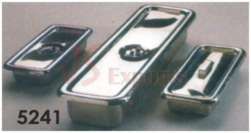 CATHETER TRAY WITH COVER s.s.